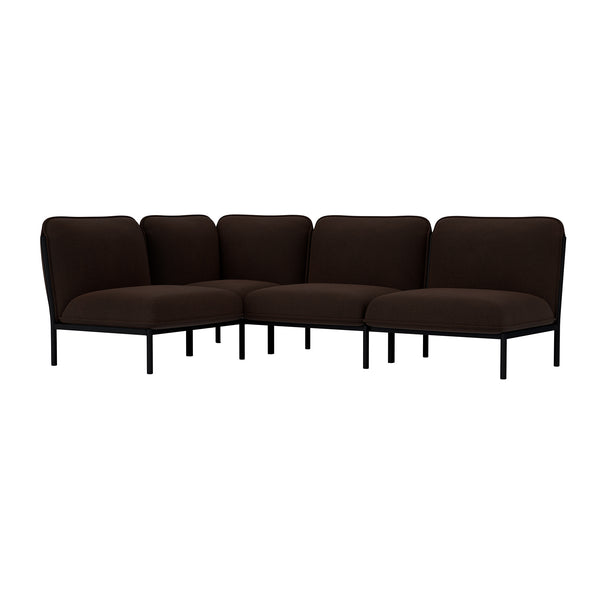 Kumo Corner Sofa Left Sera Rosewood (UK)