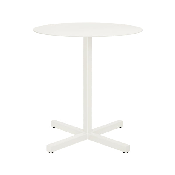 Chop Table Round Grey White