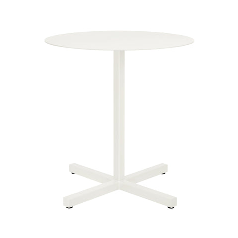 Chop Table Round Grey White