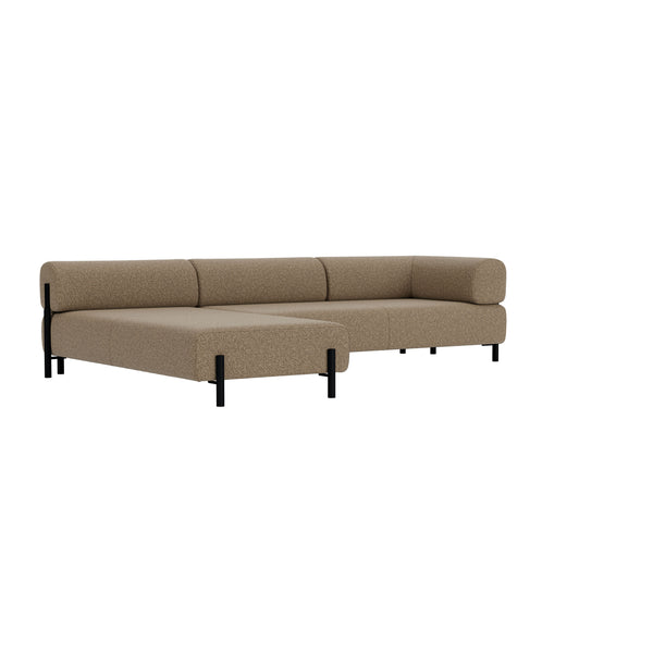 Palo Corner Sofa Left Storr 3405/Black (UK)