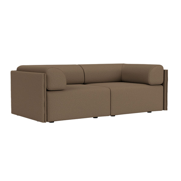 Palo Block 2-seater Sofa Low Back with Armrests Autumn 361 (UK)