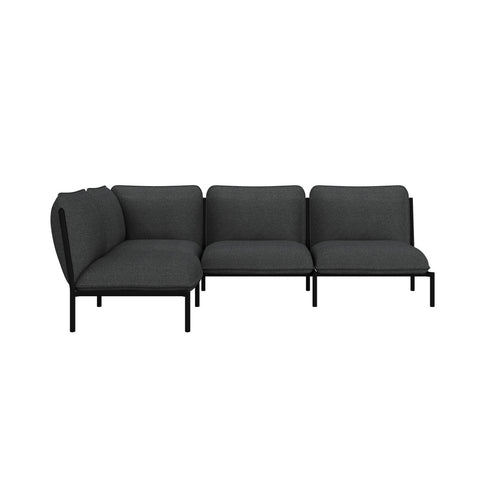 Kumo Corner Sofa Left Graphite