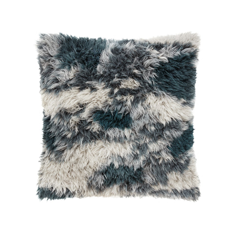 Monster Cushion Medium Dark Teal / Off-white