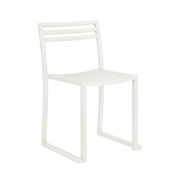 Chop Chair Grey White