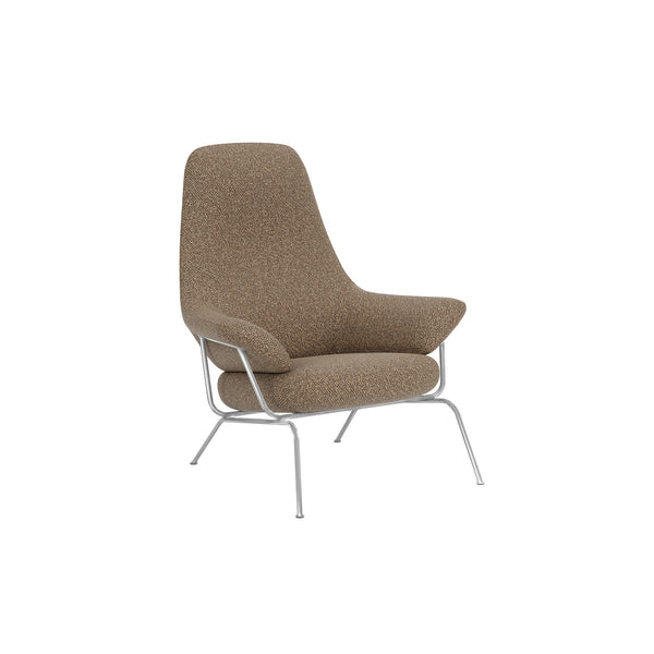 Hai Lounge Chair Storr 3405/Brushed Stainless