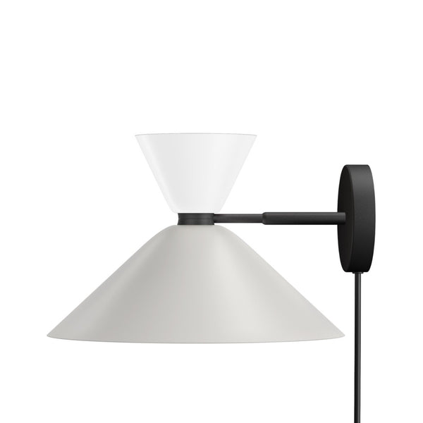 Alphabeta Wall Light + Cable Signal White / Silk Grey