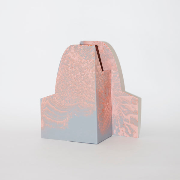 Powder Vase  Gray / Pink