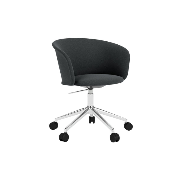 Kendo Swivel Chair 5-star Castors Cura 60019/Polished (UK)