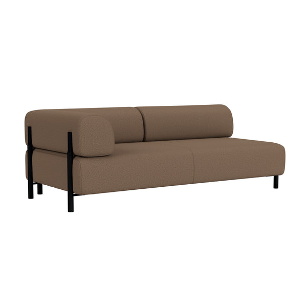 Palo 2-seater Sofa Chaise Left Autumn 361/Black (UK)