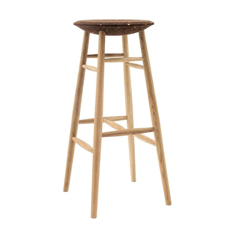 Drifted Bar Stool Dark Cork / Oak