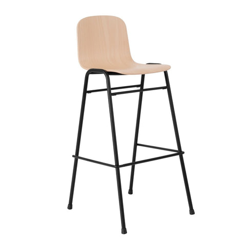 Touchwood Bar Chair Beech / Black