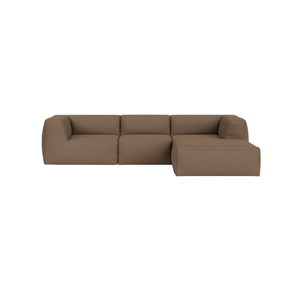 Great 3-Seater Sofa Narrow Chaise Right Autumn 0361