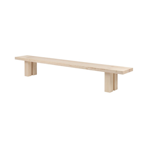 Max Bench 300 cm / 118 in Ash