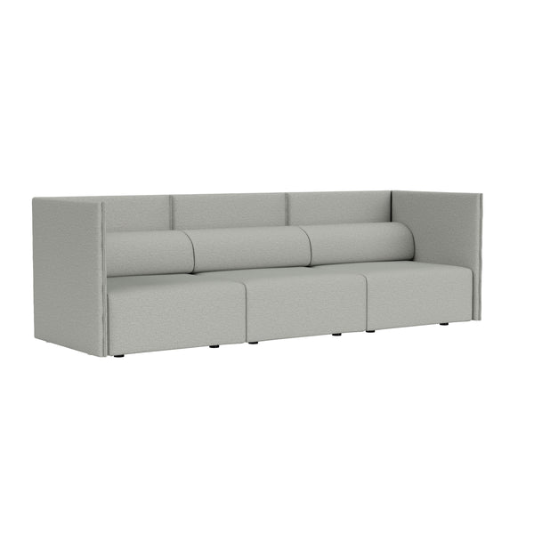 Palo Block 3-seater Sofa Medium Back Amdal 130