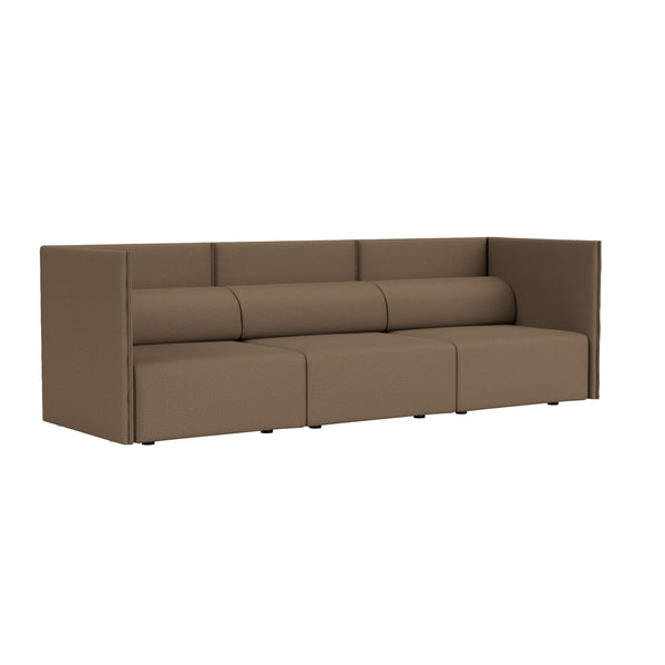 Palo Block 3-seater Sofa Medium Back Autumn 361