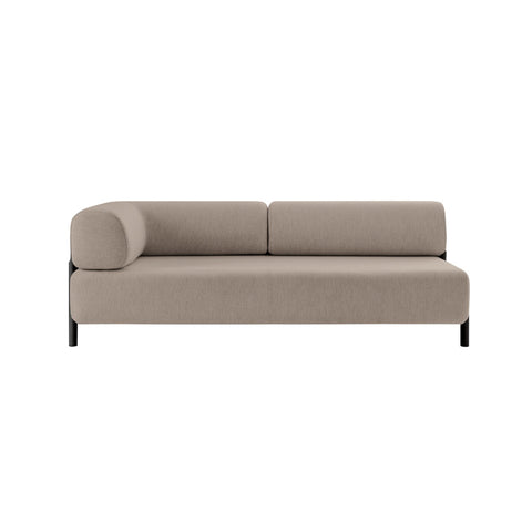 Palo 2-seater Sofa Chaise Left Beige