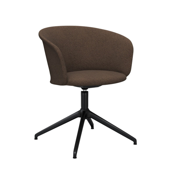 Kendo Swivel Chair 4-star Return Rosewood / Black