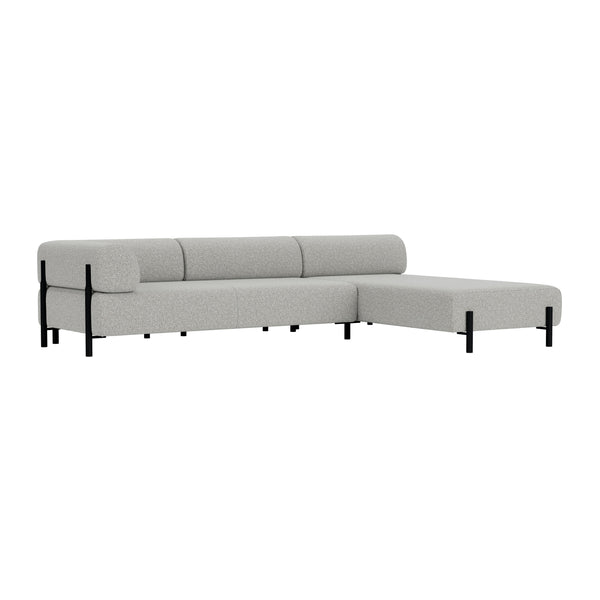 Palo Corner Sofa Right Storr 612/Black (UK)