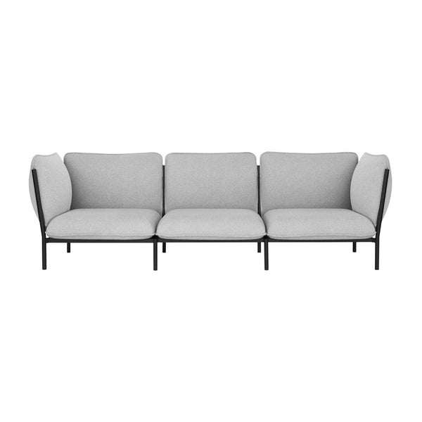 Kumo 3-seater Sofa with Armrests Porcelain