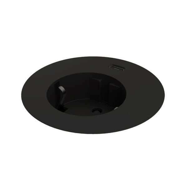 Power outlet USB-C EU Black